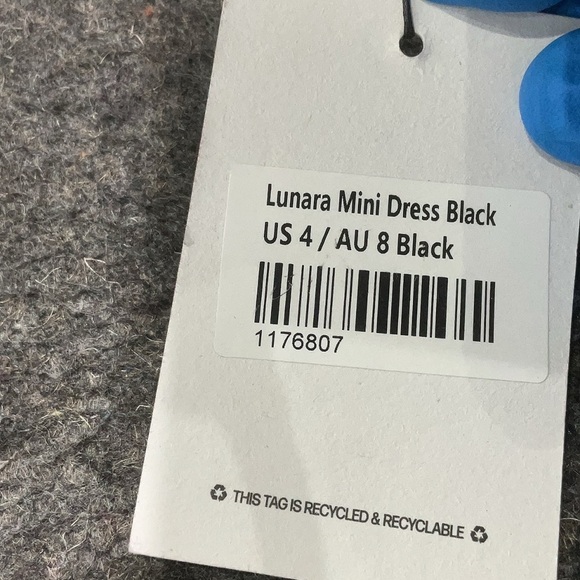 NWT Princess Polly Lunara Mini Dress Black | New | Party Birthday ~ Size 4 - Picture 6 of 9